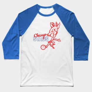 Defunct Chicago Stags Basketball Team Baseball T-Shirt
